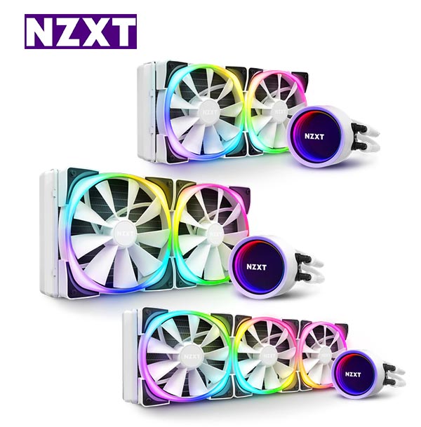 NZXT Kraken X53 / X63 / X73 RGB 白水冷散熱器- 原價屋Coolpc