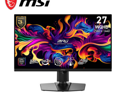 MSI微星 MPG 271QR QD-OLED X50【26.5吋】螢幕/2K/500Hz