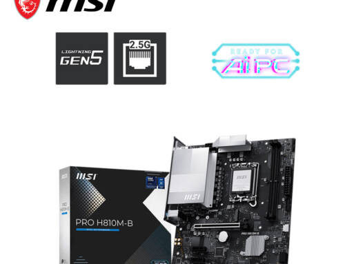 MSI微星 PRO H810M-B【M-ATX/1851腳位】主機板