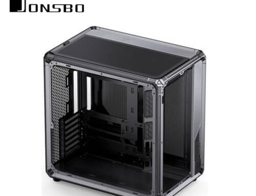 JONSBO喬思伯 X400【ATX】鈦灰 分艙設計/背插 全景玻璃透側機殼