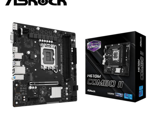 ASRock華擎 H610M COMBO II【M-ATX/1700腳位】主機板
