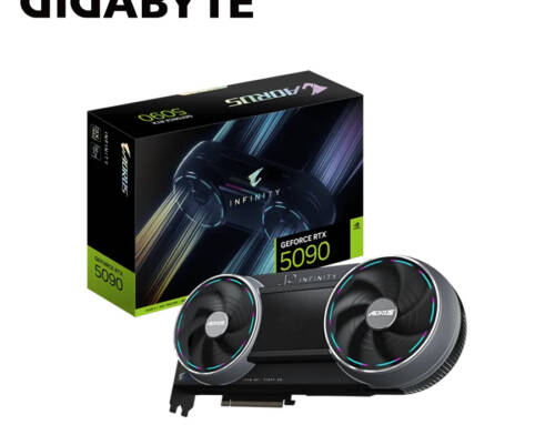 技嘉 AORUS RTX5090 INFINITY 32G 【33cm】顯示卡